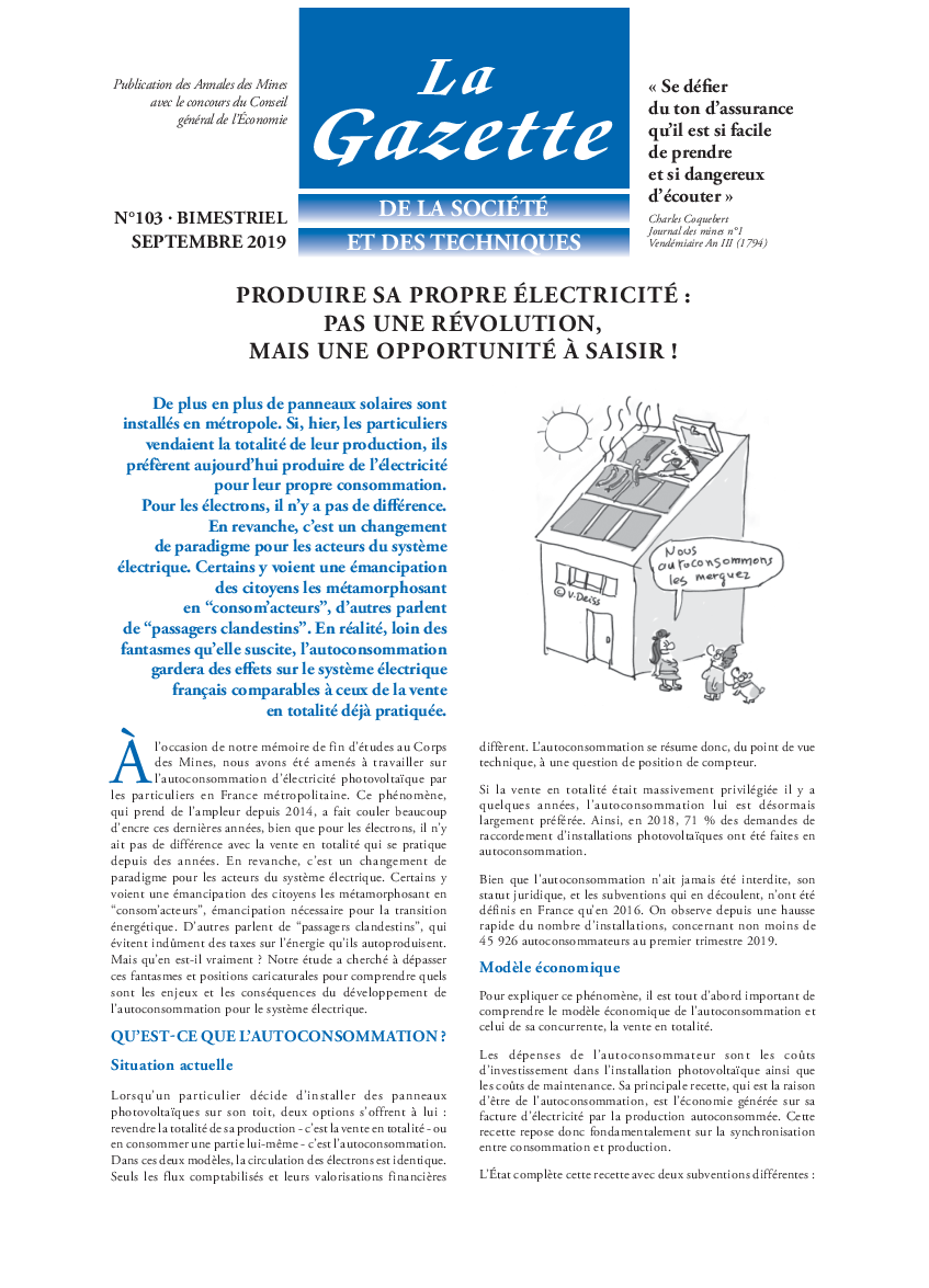 Gazette n°103