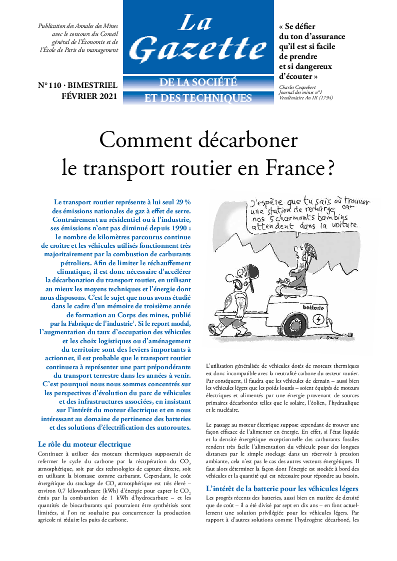 Gazette n°110