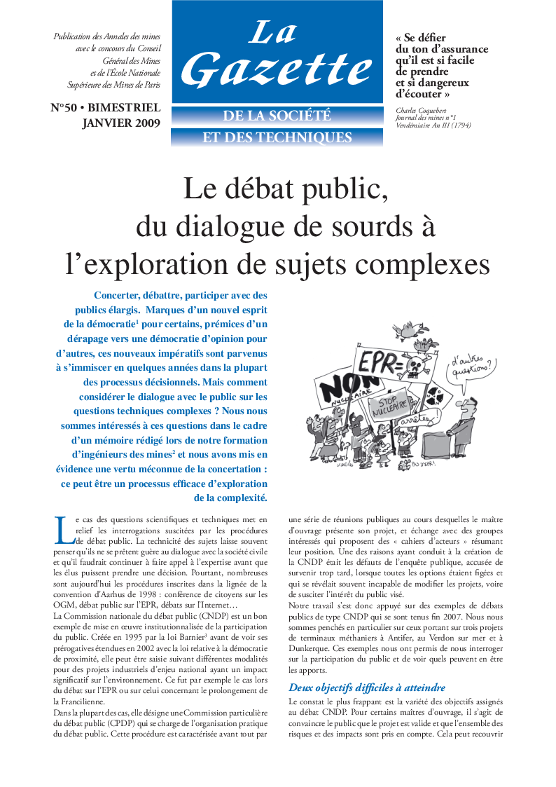 Gazette n°50