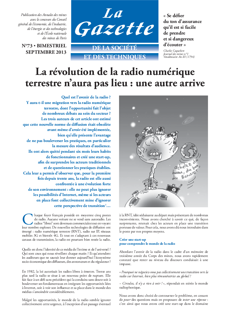 Gazette n°73