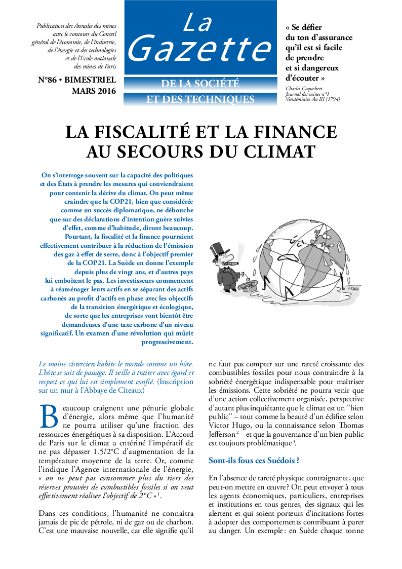 Gazette n°86