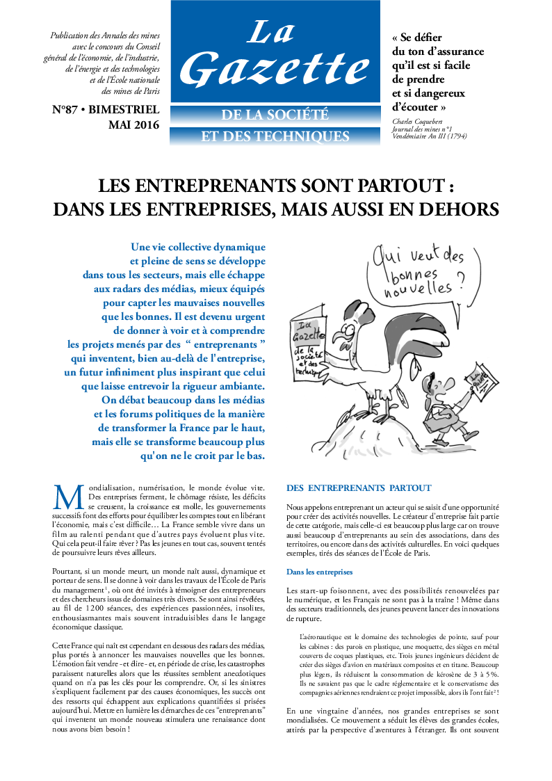 Gazette n°87